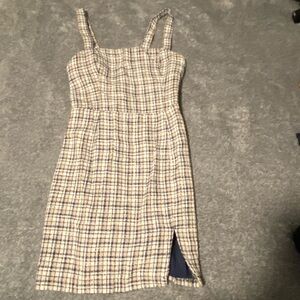 Plaid mini dress - Abercrombie